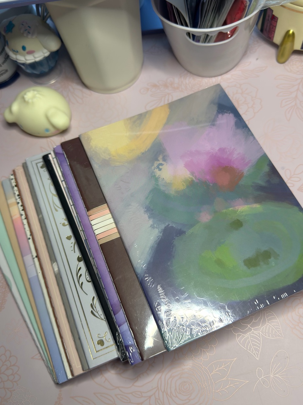16 Simply Gilded Blank Notebooks Set - Assorted Covers - Unused / Sealed